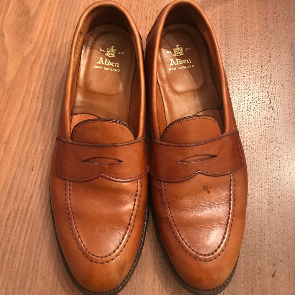Gorgeous Alden loafers!! Very rare find.